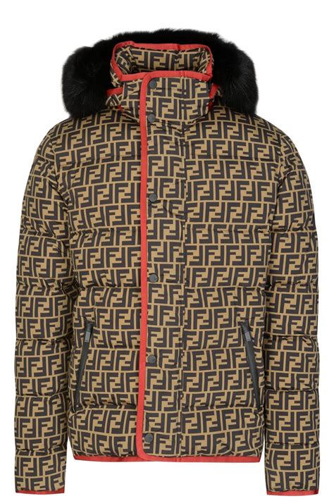 fendi puffer jacket replica|Fendi raglan puffer jacket.